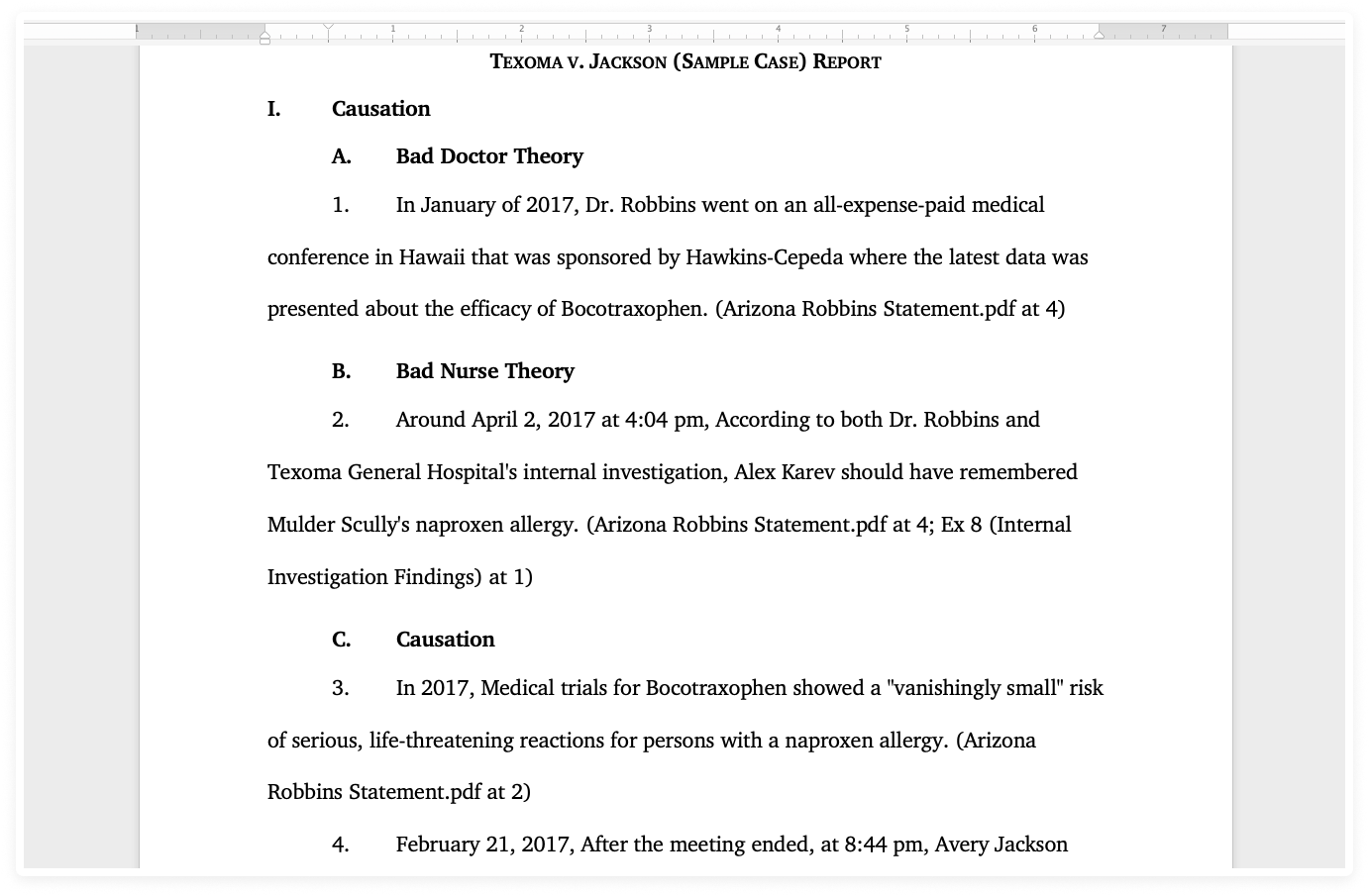 2024-07 Generate work product