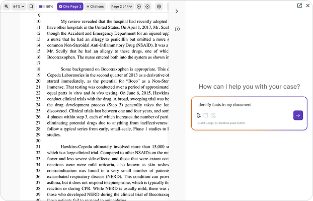 Chat with reliable AI that cites its sources